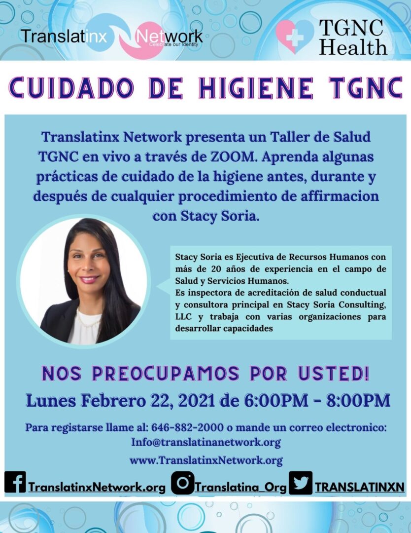 Cuidadod de la Hygiene TGNC
