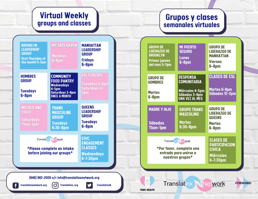 Virtual Weekly Spanish and English
