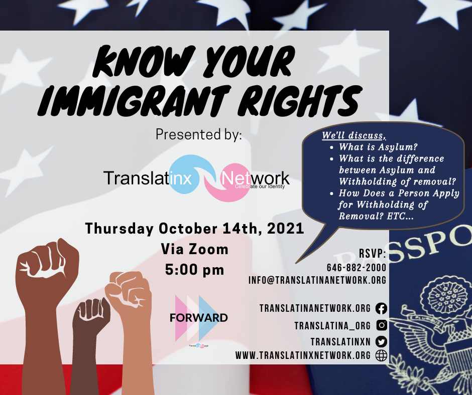 Know your inmigrant right flyer (EN) Know your inmigrant right flyer (EN)